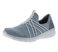 Rieker Damen L2227 Slip On Sneaker, Blau Adria Jeans L32k1 12, 36 EU
