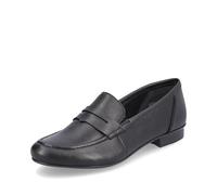 Rieker 51954 01 Damen Mokassin Schwarz Schwarz 38