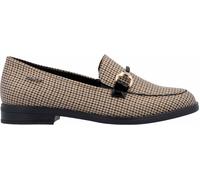 Rieker Damen Loafer Beige, Damen, Größe: 41, Material: Kunstleder/Textil