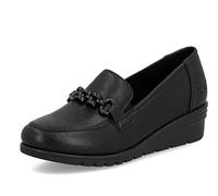 Rieker - Damen Loafer schwarz Schwarz - Gr. - EU 37