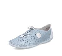 Rieker Damen Sneaker 43656 – Low-Top, blau – Gr. 40 EU (UK 6.5)