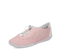 Rieker Damen Low-Top Sneaker 43656, Frauen Halbschuhe,Strassenschuhe,Sportschuhe,Freizeitschuhe,Turnschuhe,Laufschuhe,rosa (31),39 EU / 6 UK