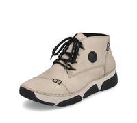 Rieker Damen-Schnürstiefelette Beige beige/schlamm39