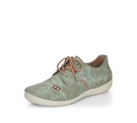 Rieker Herren-Schnürschuh Beige / Pastellgrün / Rot Größe 39