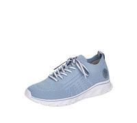 Rieker Damen Low-Top Sneaker 54020, Frauen Halbschuhe,lose Einlage,Freizeit,sportlich,Halbschuhe,straßenschuhe,Strassenschuhe,blau (12),36 EU / 3.5 UK