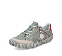 Rieker Damen Low-Top Sneaker L0355, Frauen Halbschuhe | Rieker Damen Slipper Eleganz trifft Komfort - Memory-Foam-Sohle. Memory-Foam-Sohle, flexibles Design und perfekter.