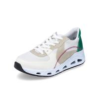 FSK Damen Halbschuhe offwhite/sportweiss/cliff/smaragd - Gr. - 38