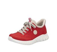 Rieker Damen M5354 Slipper, Rot, 42 EU