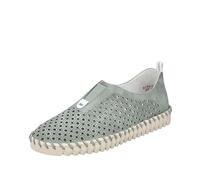 Rieker Damen-Slipper gelocht Mint-Grün, Farbe:grün, EU Größe:36