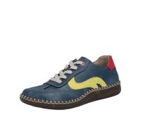 Rieker Halbschuhe FSK Damen royal/weizen/rosso Größe 42