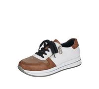 Rieker Damen N4520 Sneaker, beige Kombi,38 EU