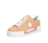 Rieker Damen N49W1 Sneaker, Orange, 39 EU