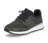 Rieker Damen N8078 Sneaker, Grün Green Schwarz 54, 39 EU