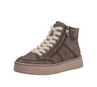 Sneaker RIEKER "Rieker Sneaker Lederimitat", Damen, Gr. 43, braun, Lederimitat, Schuhe Sneaker (56705731-43) braun