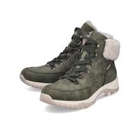 Rieker Damen-Outdoor-TEX-Stiefel gefüttert Oliv-Grün-Beige 39