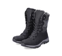 Rieker Damen-Outdoor-TEX-Stiefel gefüttert Schwarz-Grau 39