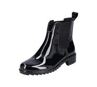 Rieker, Gummi-Boots in schwarz, Gummistiefel für Damen Gr. 36