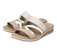 Rieker Damen Klassische Sandalen V3652, Frauen Sandalen,Sommerschuhe,Freizeitschuhe,offene Schuhe,Strandschuhe,Multi (94),40 EU / 6.5 UK