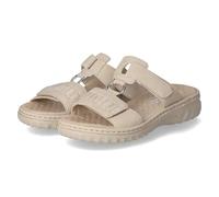 Rieker Damen 60481 Pantolette, Beige, 41 EU