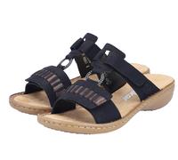 FSK Damen Sandalen schwarz/kastanie - Gr. - 40