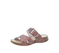 Rieker Pantolette 61198 90 Damen rot-multi bis 30 mm Absatz Größe 36