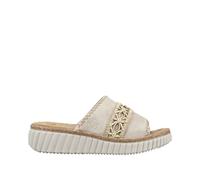 Rieker Damen Pantolette 69278-60 Beige Größe 42 EU