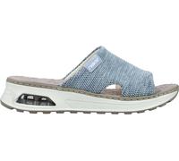 Rieker Damen Pantoletten Blau, Damen, Größe: 37, Material: Textil