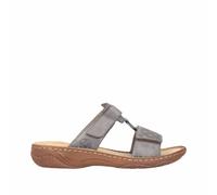 Rieker Damenschuhe Klassische Pantoletten mineral - Gr. - 41