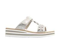 Rieker Pantolette V02M6-40 Damen Grau Größe 42