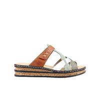 Rieker Sandalen 62989 Damen Bunt Größe 42
