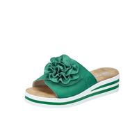 Rieker Damenschuhe Klassische Pantoletten smaragd/green smaragd/green - Gr. - 42