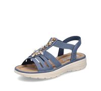 Rieker FSK Damen Sandalen für Damen, blau, Gr. 40 EU