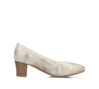 Rieker Damen Pumps Beige Gold, 37