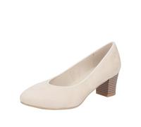 Rieker Damen Pumps mit runder Zehenform und Blockabsatz 44650, Größe:40 EU, Farbe:Beige