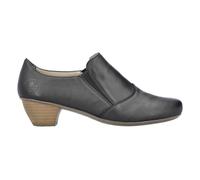 Rieker Hochfrontpumps, mit beidseitigen Stretcheinsätzen TOPSELLER 37 schwarz Damen Pumps Business-Schuhe für Sie Hochfrontpumps 37 schwarz