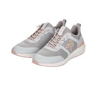 Rieker - Damen Revolution Sneaker quarzcement cement/bianco - Gr. - EU 40