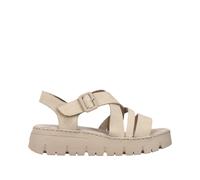 Rieker Plateau Sandale Damen beige 42