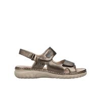 Rieker Keilsandalette 60462-90 Komfort Bronze Damen Größe 36