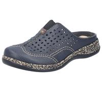 Rieker Damenschuhe Clogs pazifik/kastanie pazifik/kastanie - Gr. - 40