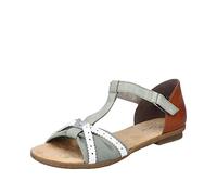 Rieker Damen Sandalen 64250-91 weiß Gr. 39