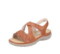Rieker Damen Sandalen 64878-24 braun Gr. 37