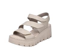 Rieker Damen Sandalen 68055-62 Beige Größe 40