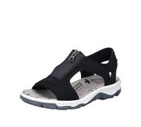 Rieker damen-Sandalette Schwarz-Grau schwarz40