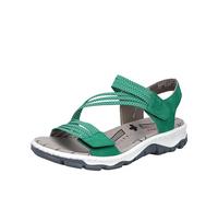 Rieker Damen Sandalen 68871-52 grün Gr. 40