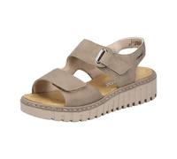 Rieker Damen Sandalen für Damen, beige, Größe 41 EU