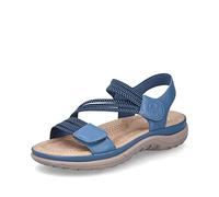 Rieker Riemchensandale mit Stretchriemchen, royalblau