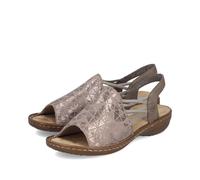 Rieker Damen-Sandalette Beige 39