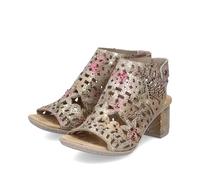 Rieker Damen-Sandalette Beige-Mehrfarbig 39