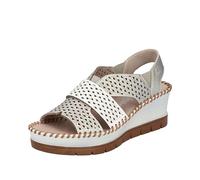Rieker Damen Sandalette in altweiss