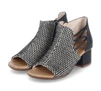 Rieker Damen 64697 Sandalette, Schwarz, 40 EU